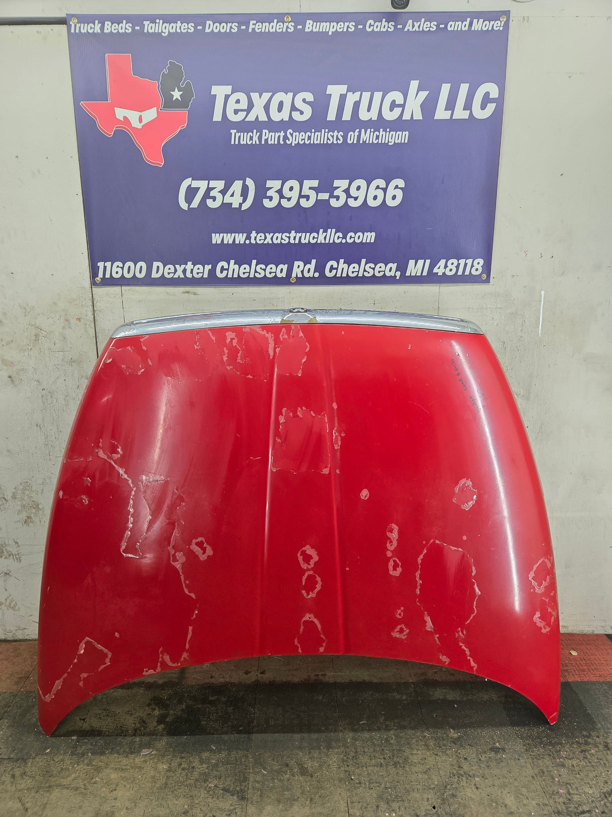1994-2002 Dodge Ram 2nd Gen 1500 2500 3500 Hood - Red