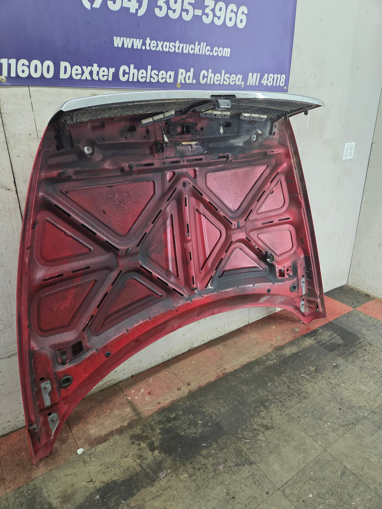 1994-2002 Dodge Ram 2nd Gen 1500 2500 3500 Hood - Red
