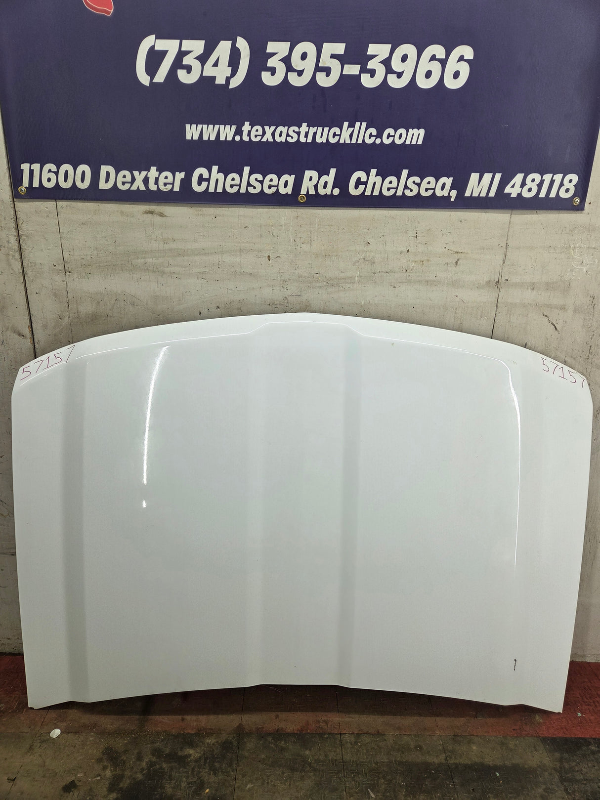 2014-2015 Chevrolet Silverado 1500 Hood - Summit White