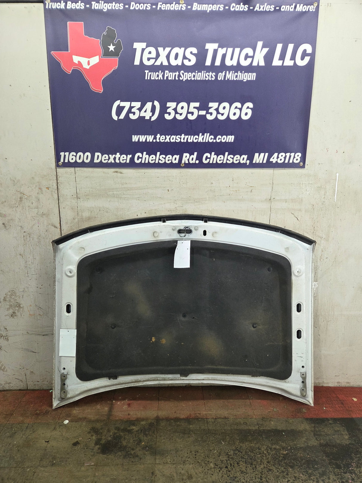 2014-2015 Chevrolet Silverado 1500 Hood - Summit White