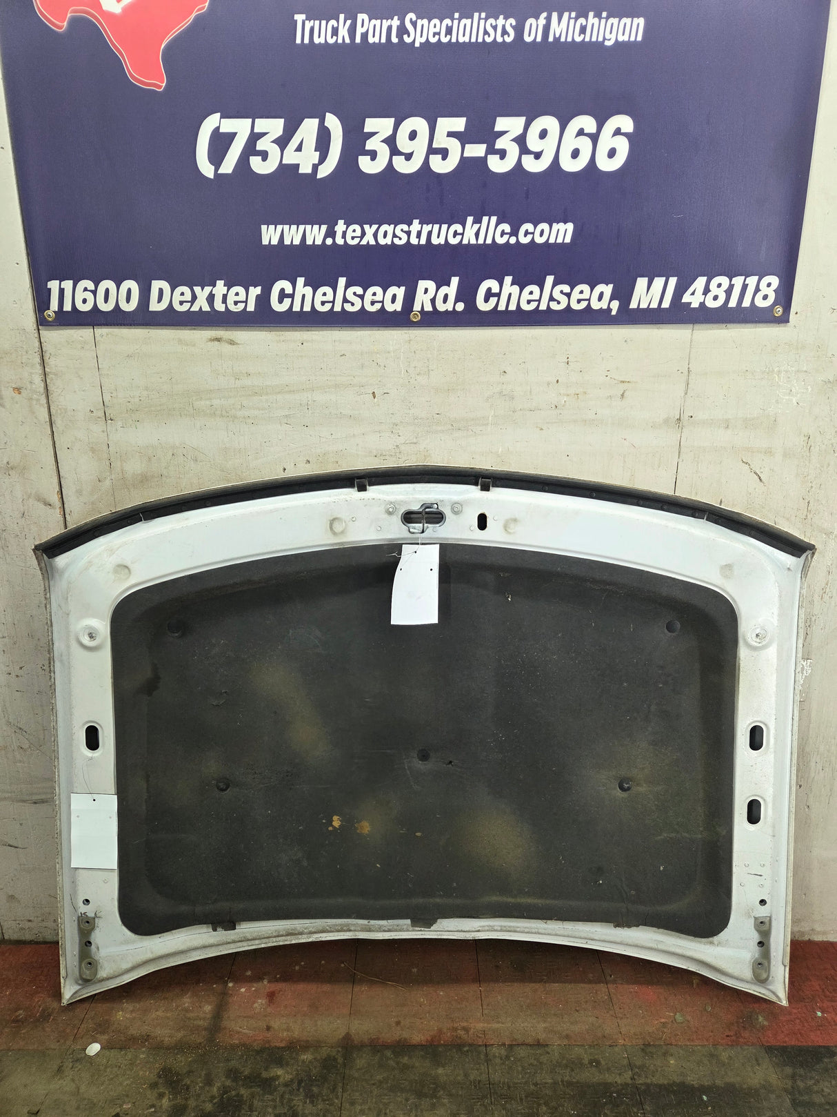 2014-2015 Chevrolet Silverado 1500 Hood - Summit White