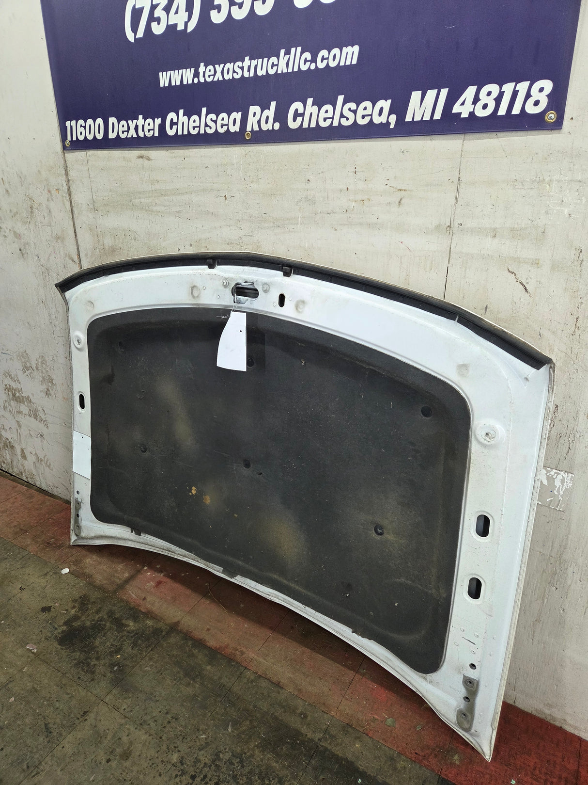 2014-2015 Chevrolet Silverado 1500 Hood - Summit White