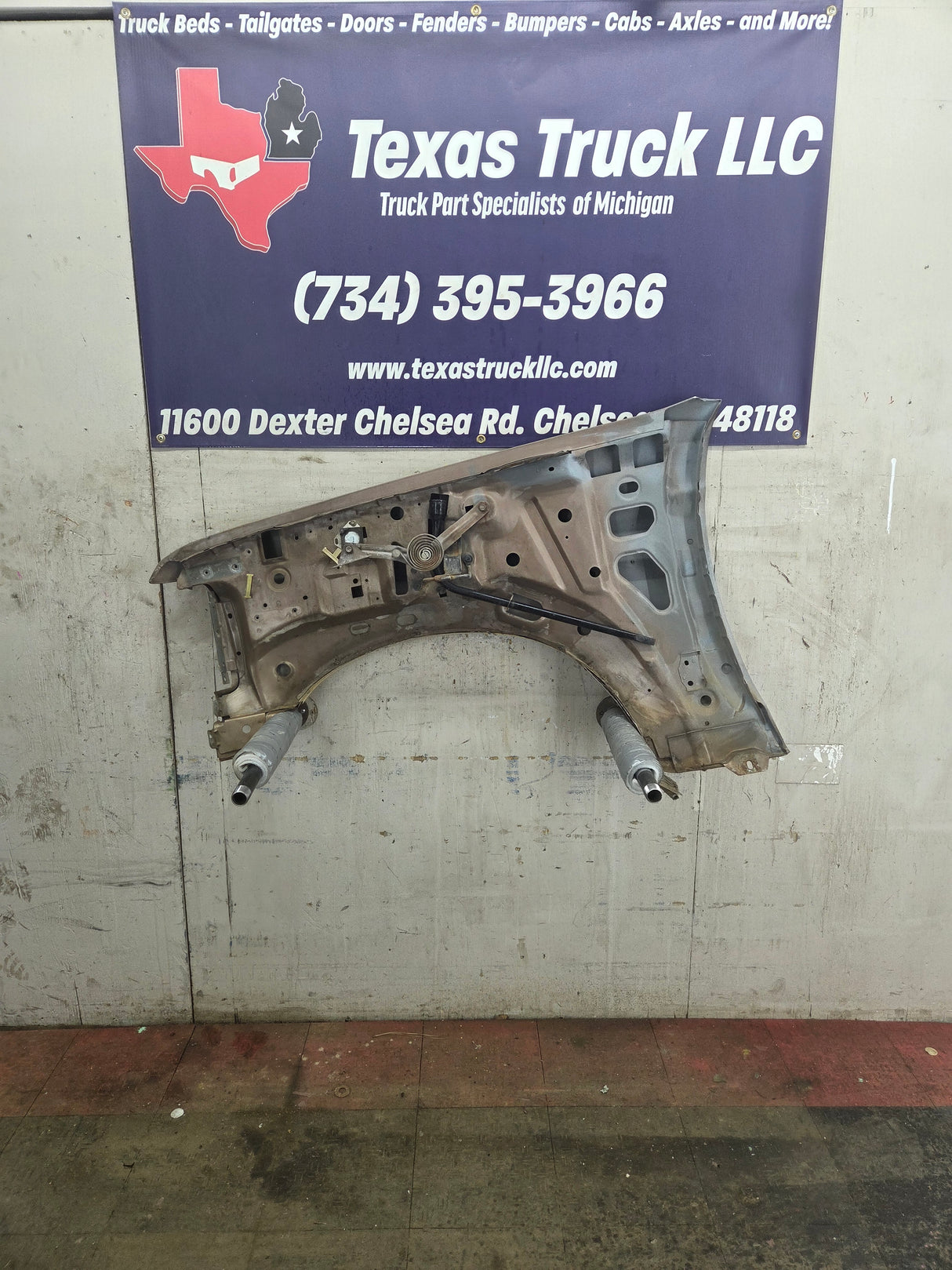 1992-1997 OBS Ford F Series F250 F350 F450 F550 PASSENGER SIDE RH FRONT FENDER