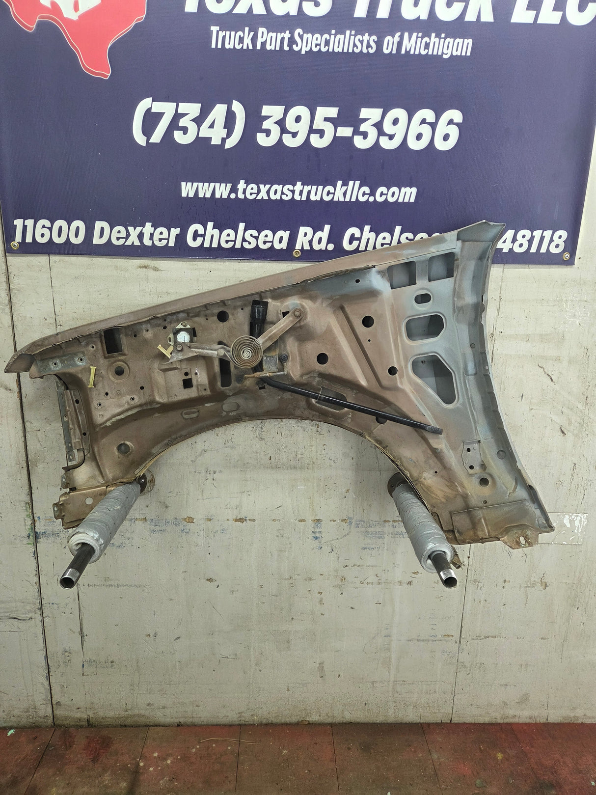 1992-1997 OBS Ford F Series F250 F350 F450 F550 PASSENGER SIDE RH FRONT FENDER