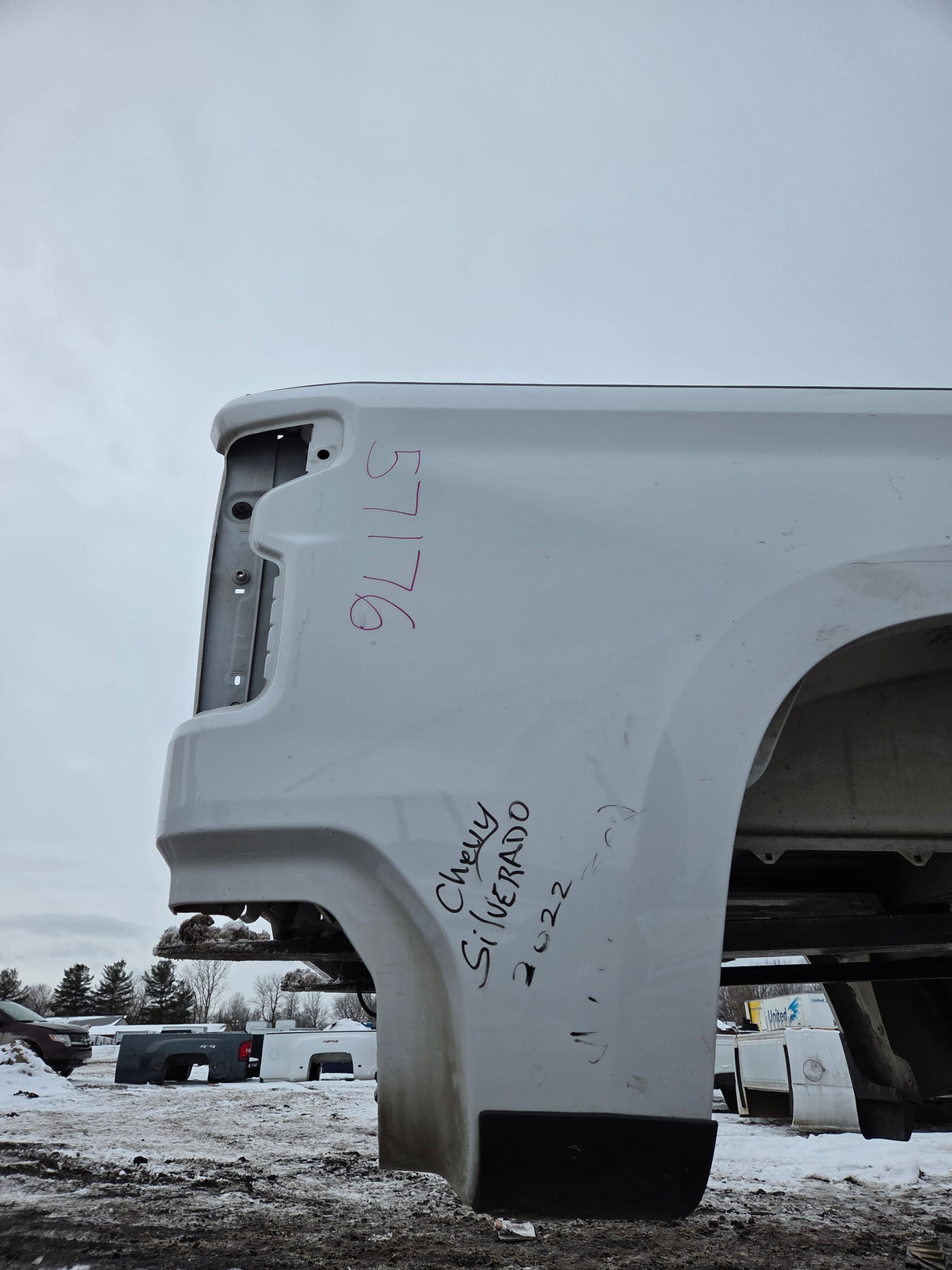 2019-2025 Chevrolet Silverado 1500 5'9" Short Truck Bed