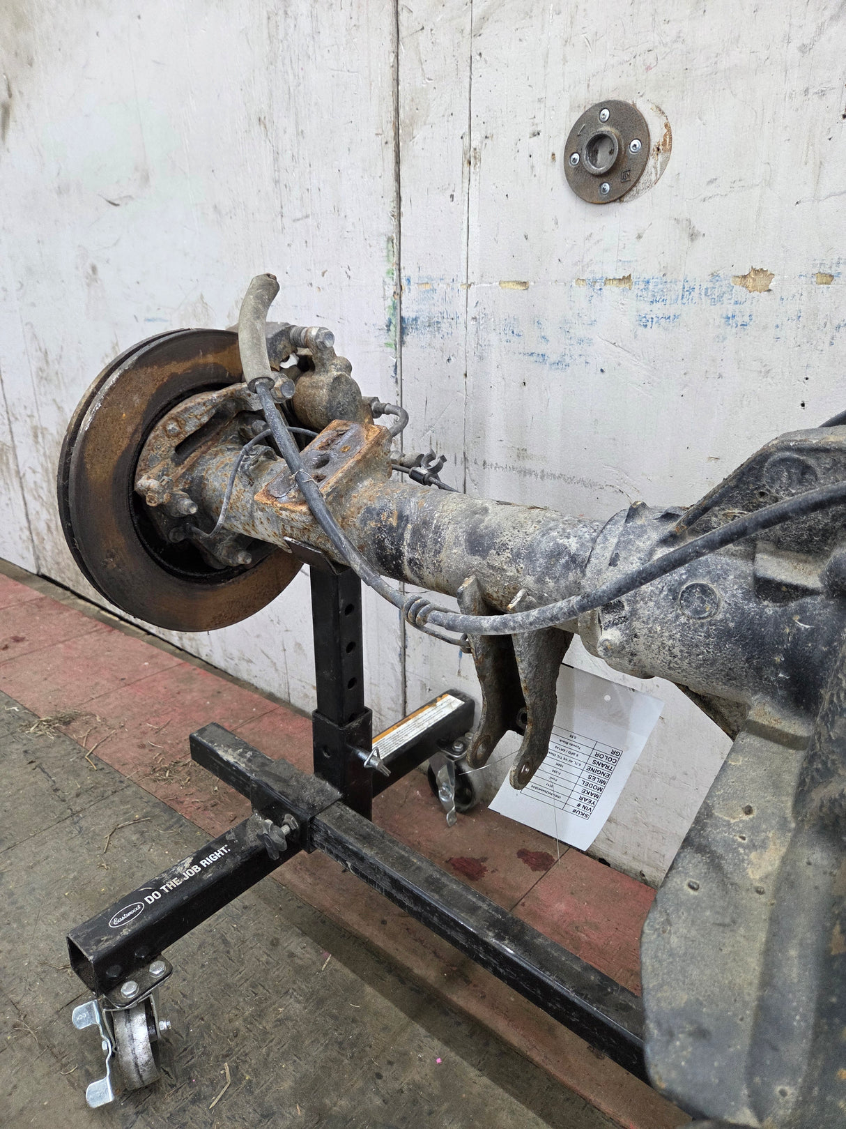 2011-2012 Ford Super Duty F250 F350 Rear Axle 3.55 Gear Ratio Electric Locking Rear End 184k miles