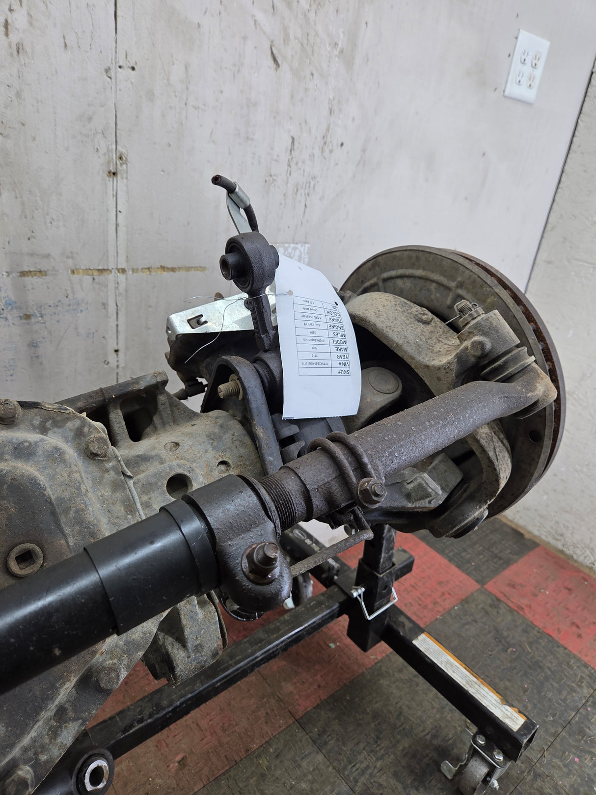 2008-2010 Ford Super Duty F250 F350 FRONT Axle 3.73 SRW