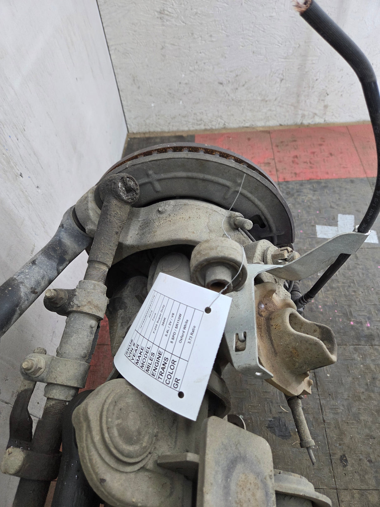 2008-2010 Ford Super Duty F250 F350 FRONT Axle 3.73 SRW