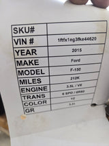 2015-2017 Ford F150 9.75" Rear Axle 3.31 Gear Ratio Electronic Locking