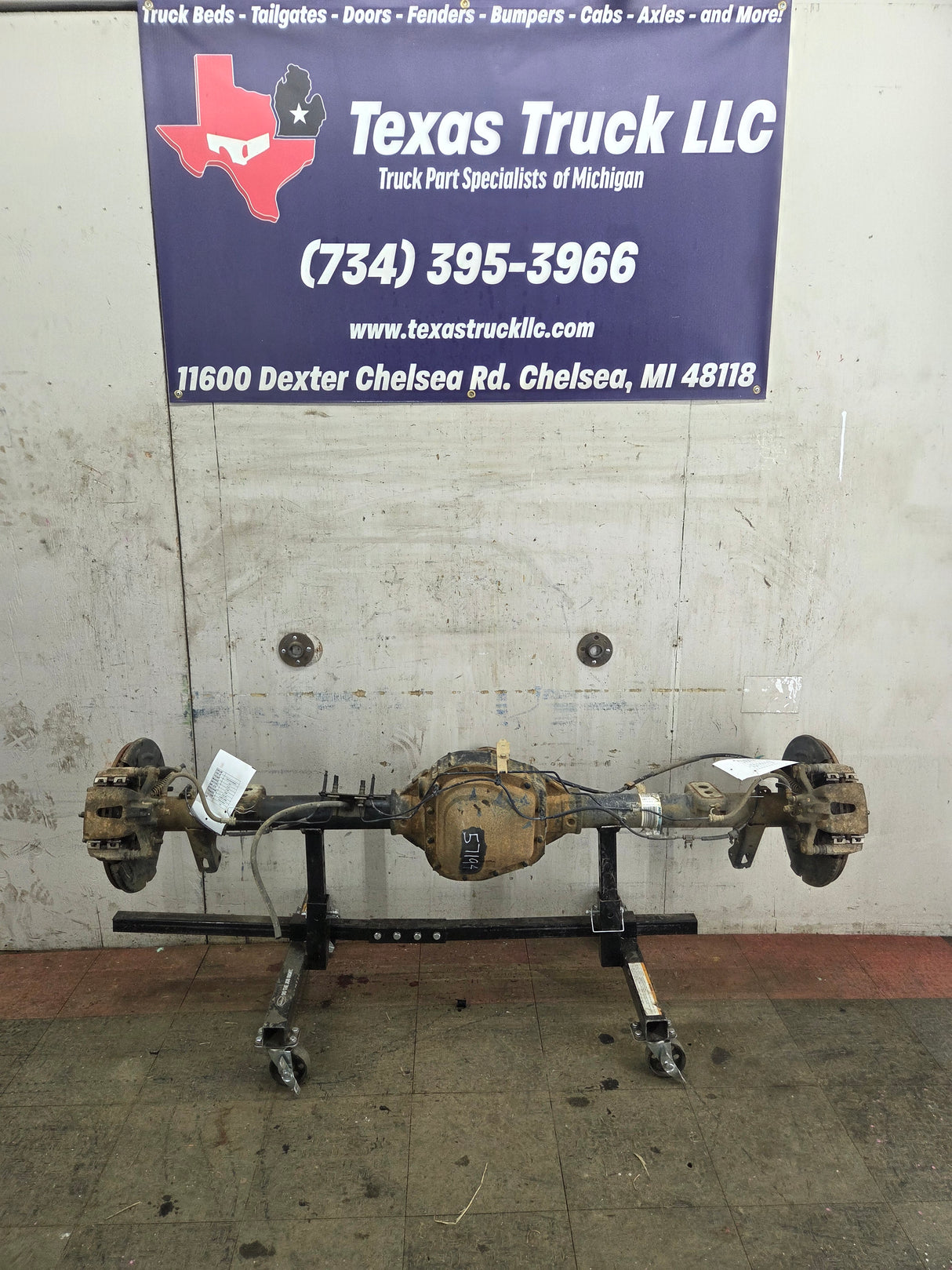 2012-2014 Ford F150 9.75" Rear Axle 3.55 Gear Ratio Limited Slip