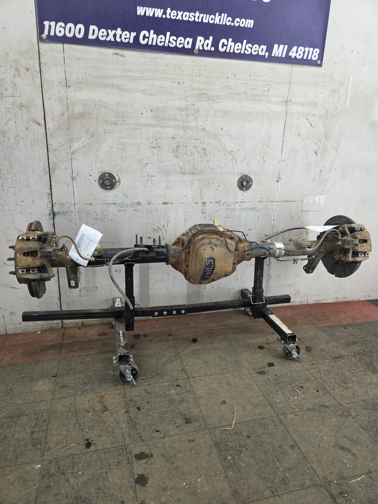 2012-2014 Ford F150 9.75" Rear Axle 3.55 Gear Ratio Limited Slip
