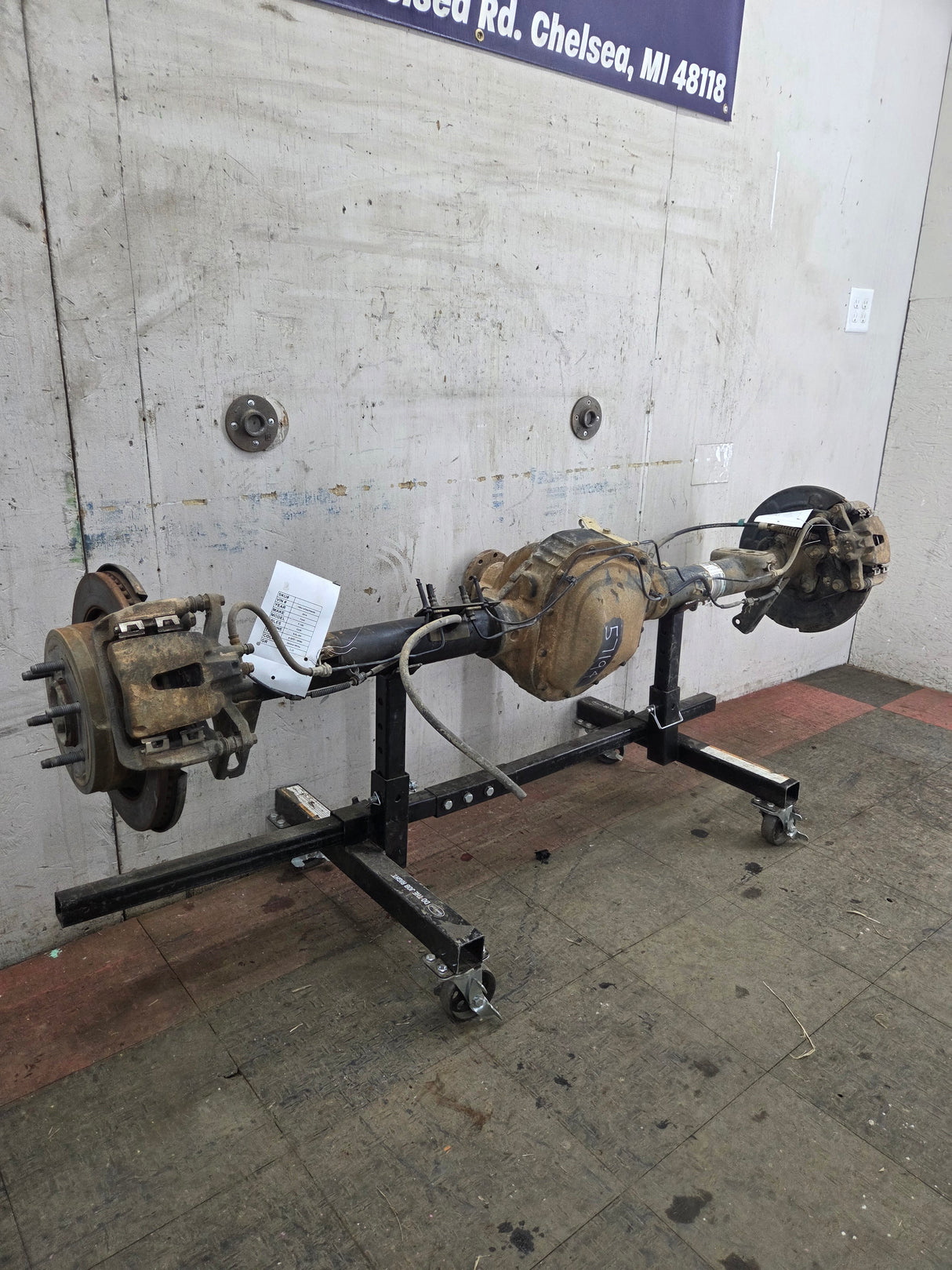 2012-2014 Ford F150 9.75" Rear Axle 3.55 Gear Ratio Limited Slip