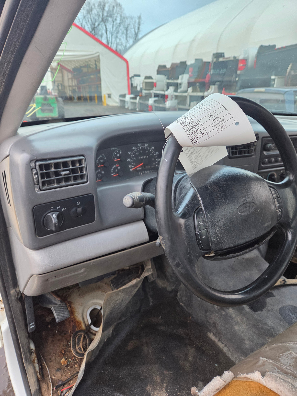 1999-2007 Ford Super Duty F250 F350 F450 F550 2 Door Regular Cab