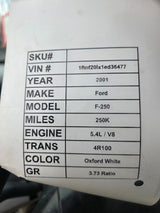 1999-2007 Ford Super Duty F250 F350 F450 F550 2 Door Regular Cab