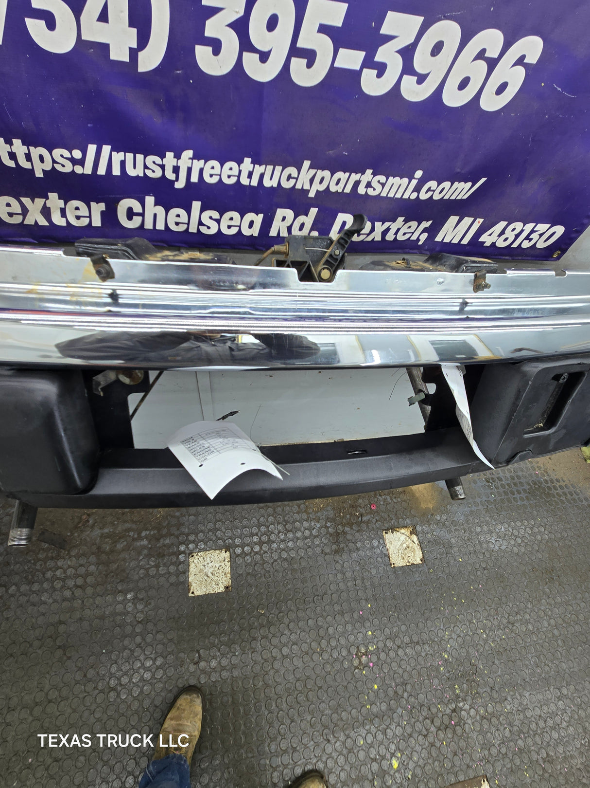 2009-2014 Ford F150 Front Bumper With Fog Light Holes