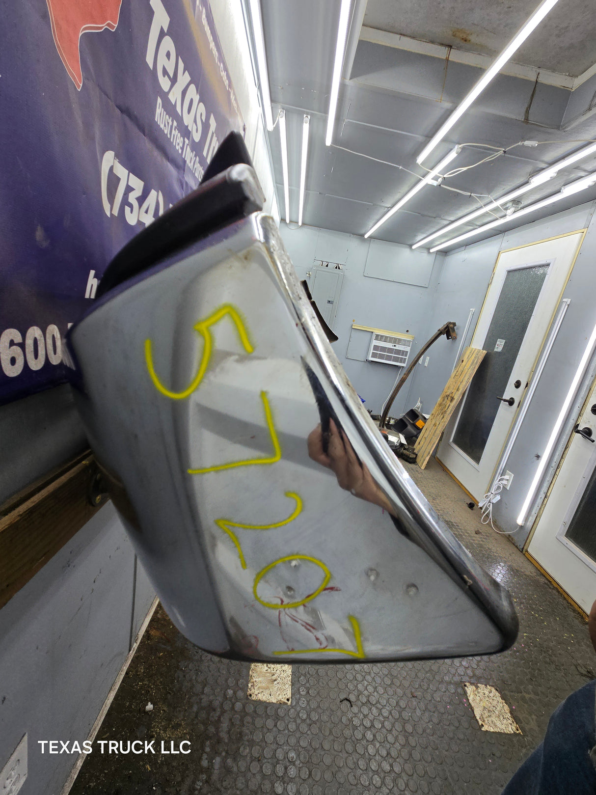 2009-2014 Ford F150 Front Bumper With Fog Light Holes