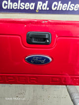 2008-2016 Ford Super Duty Tailgate F250 F350 F450 F550 - Red