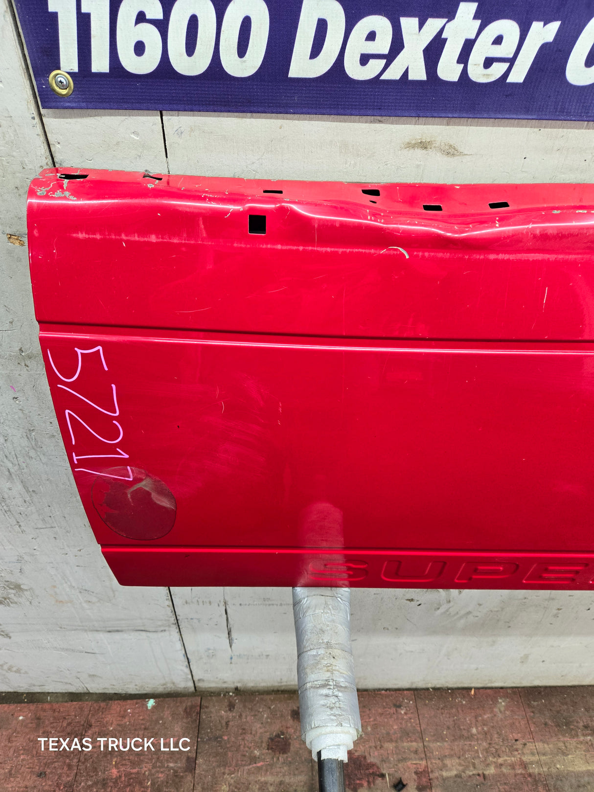 2008-2016 Ford Super Duty Tailgate F250 F350 F450 F550 - Red