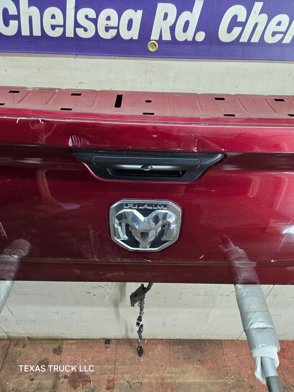 2019-2025 Dodge Ram 2500 3500 4500 5th Gen Tailgate - Maroon