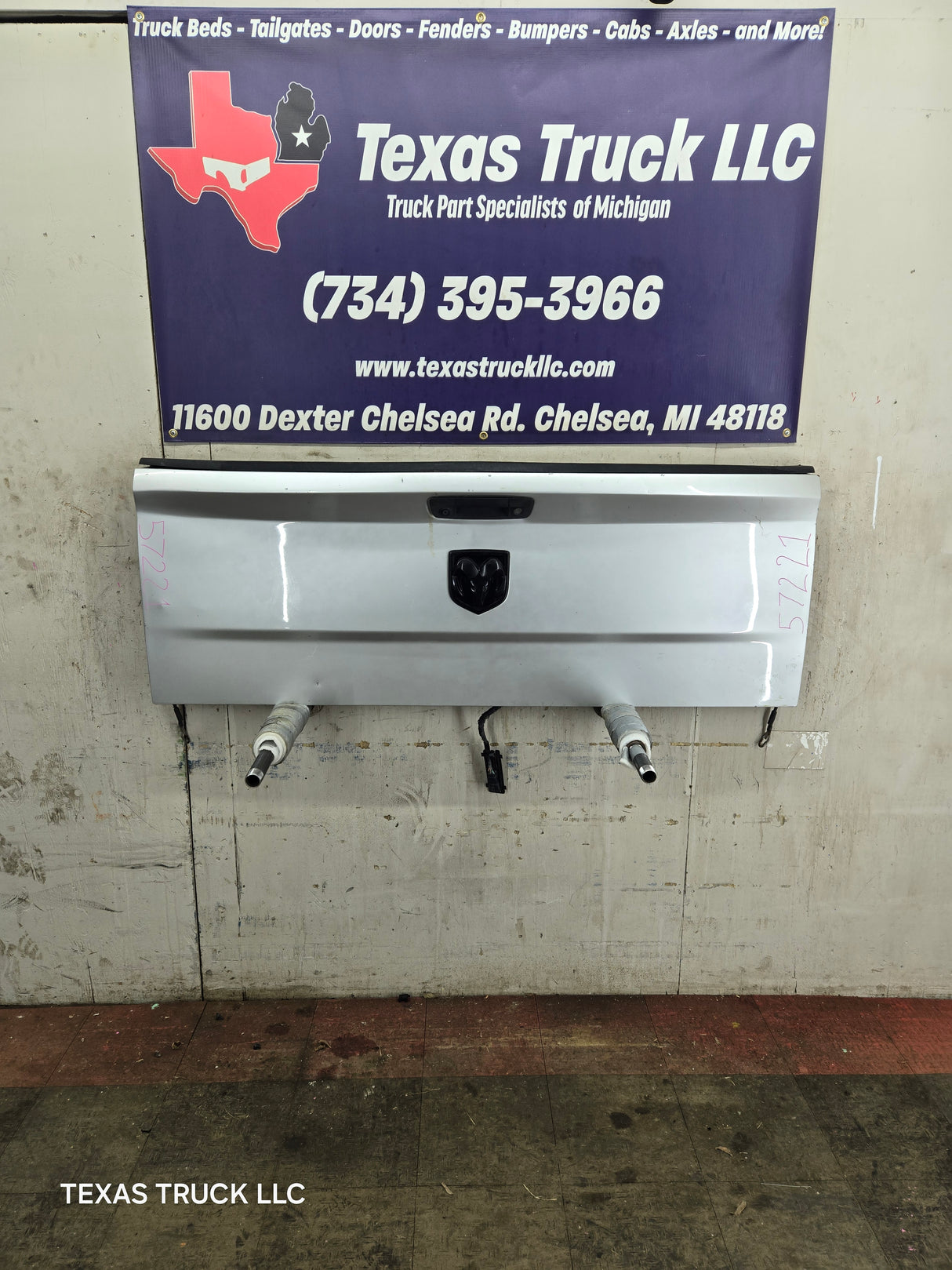 2009-2018 Dodge Ram 4th Gen 1500 2500 3500 Tailgate