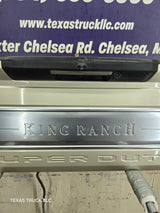 2017-2022 Ford Super Duty King Ranch Tailgate With Step & Camera F250 F350 F450 F550