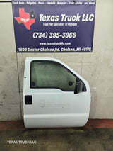 1999-2011 Ford Super Duty Front Passenger Side Door F250 F350 F450 F550 - Oxford White