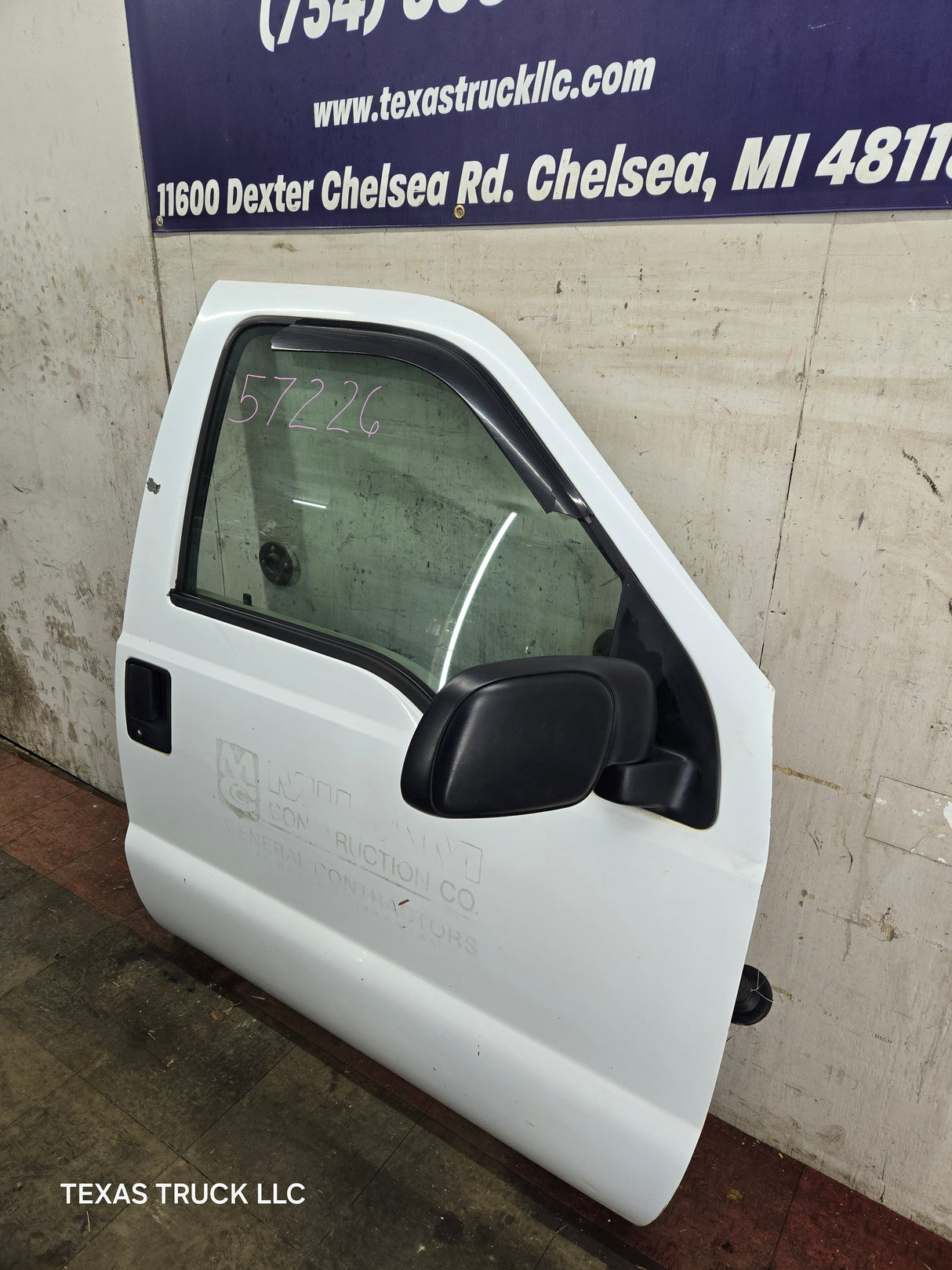 1999-2011 Ford Super Duty Front Passenger Side Door F250 F350 F450 F550 - Oxford White