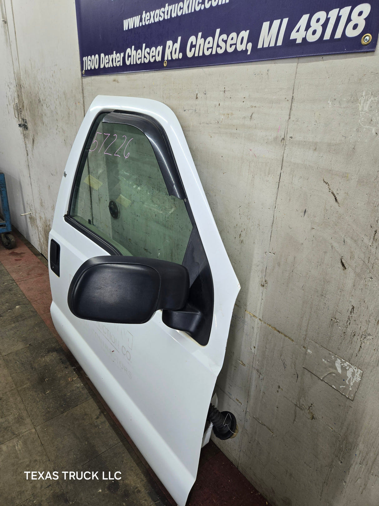 1999-2011 Ford Super Duty Front Passenger Side Door F250 F350 F450 F550 - Oxford White