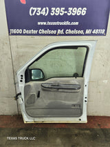1999-2011 Ford Super Duty Front Passenger Side Door F250 F350 F450 F550 - Oxford White