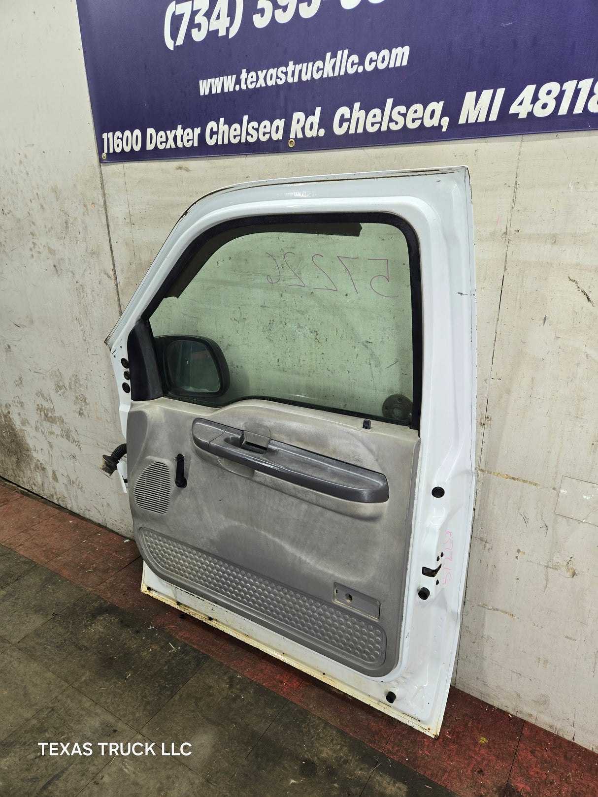 1999-2011 Ford Super Duty Front Passenger Side Door F250 F350 F450 F550 - Oxford White