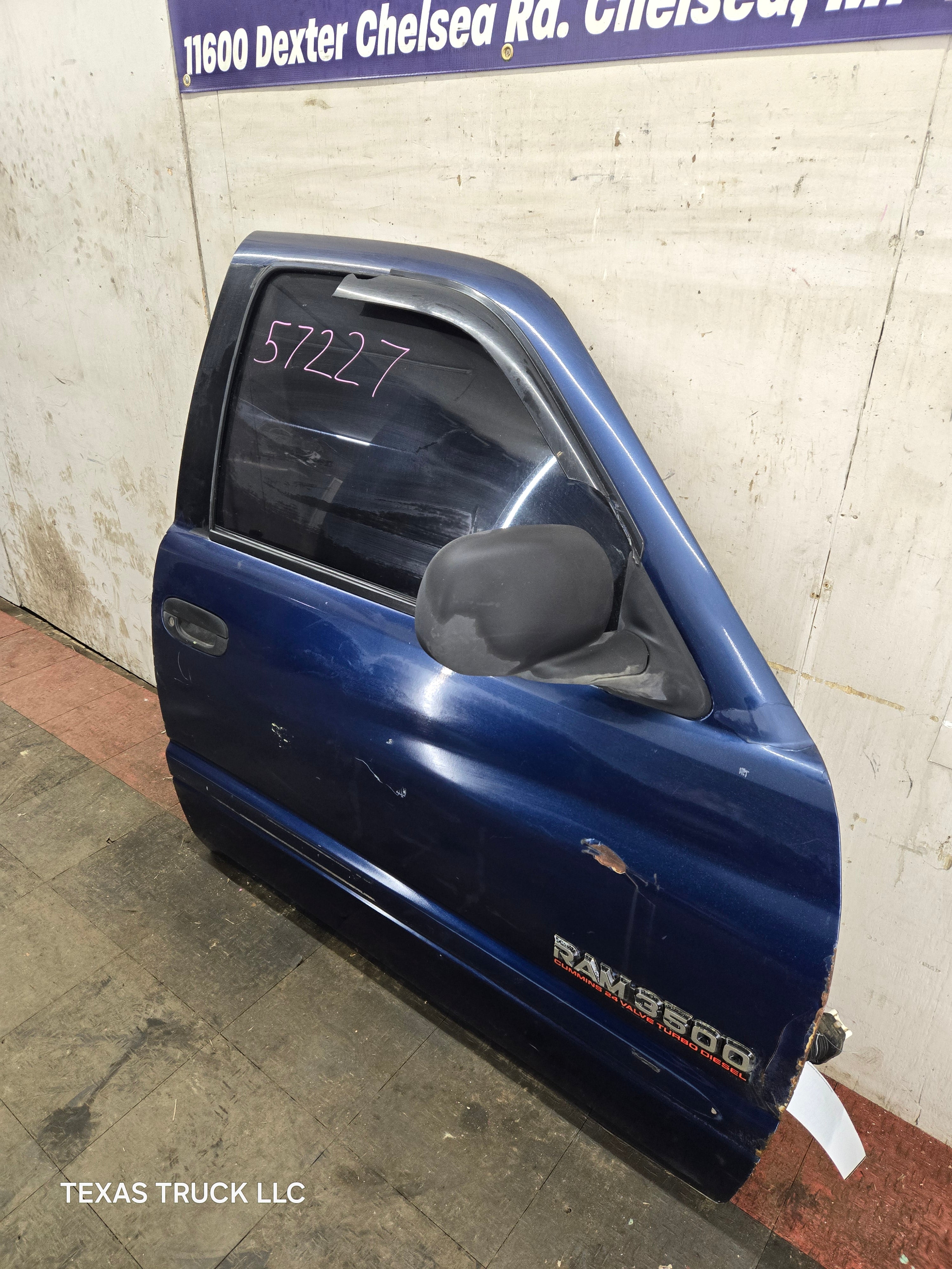 1994-2002 Dodge Ram 2nd Gen Quad Cab 4 Door Square Corner RH