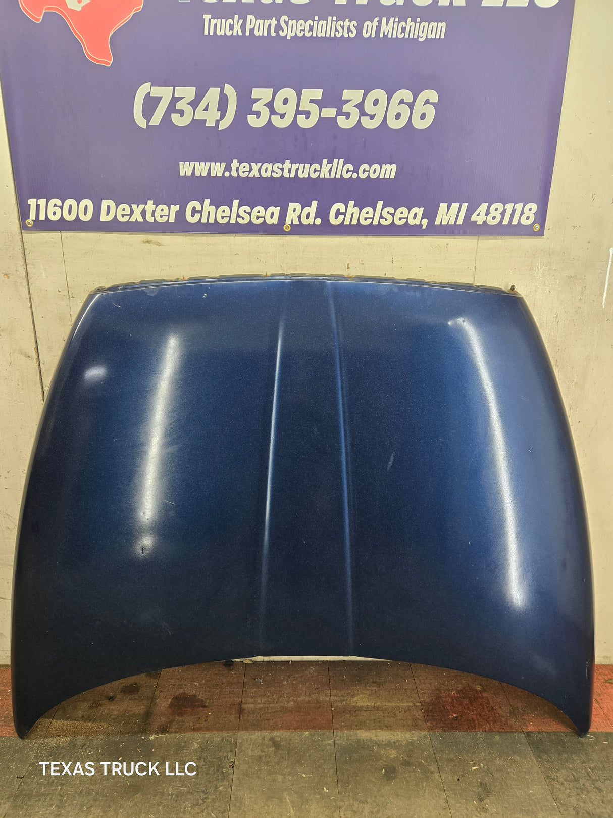 1994-2002 Dodge Ram 2nd Gen 1500 2500 3500 Hood - Patriot Blue Pearl Coat