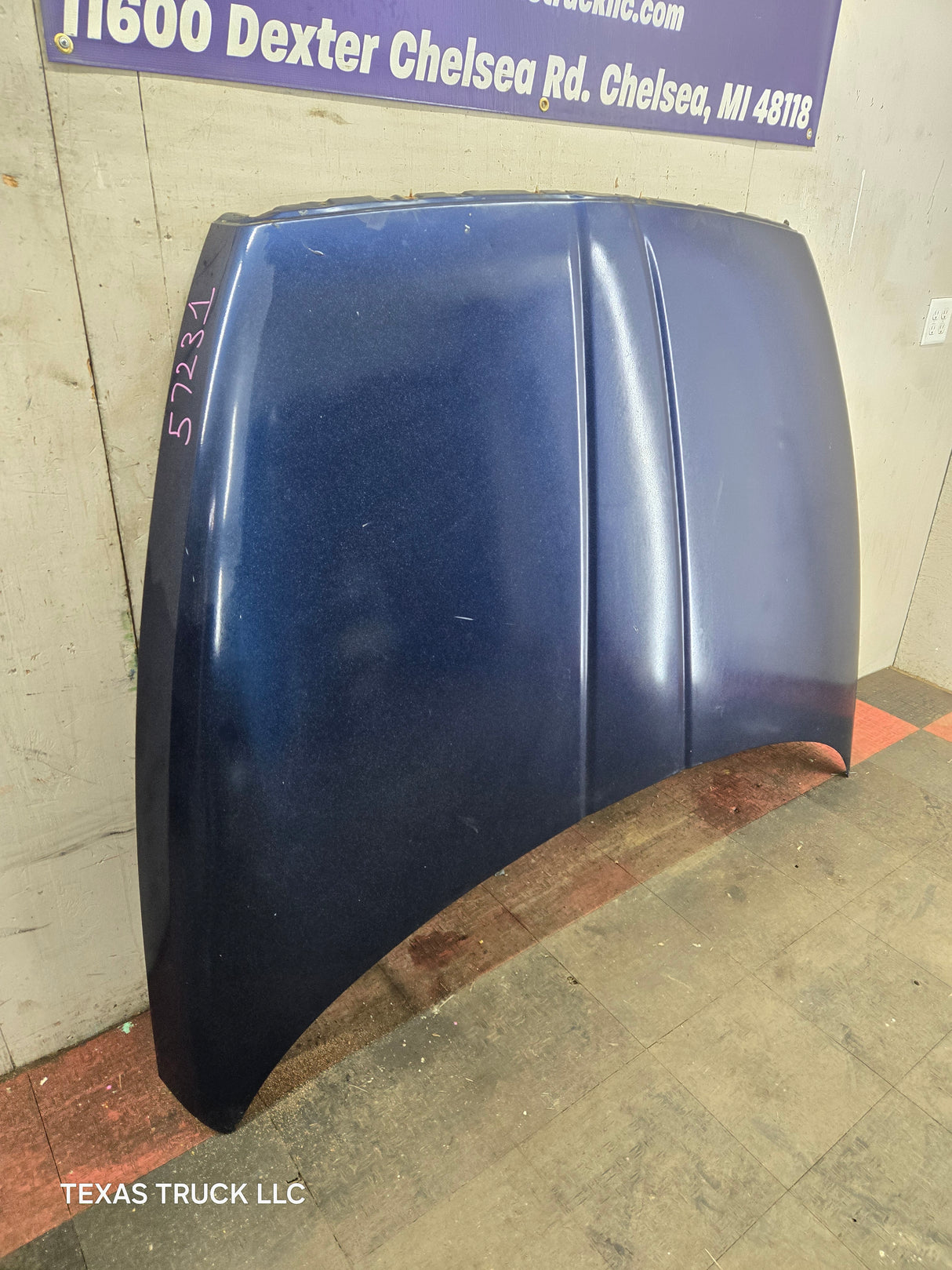 1994-2002 Dodge Ram 2nd Gen 1500 2500 3500 Hood - Patriot Blue Pearl Coat