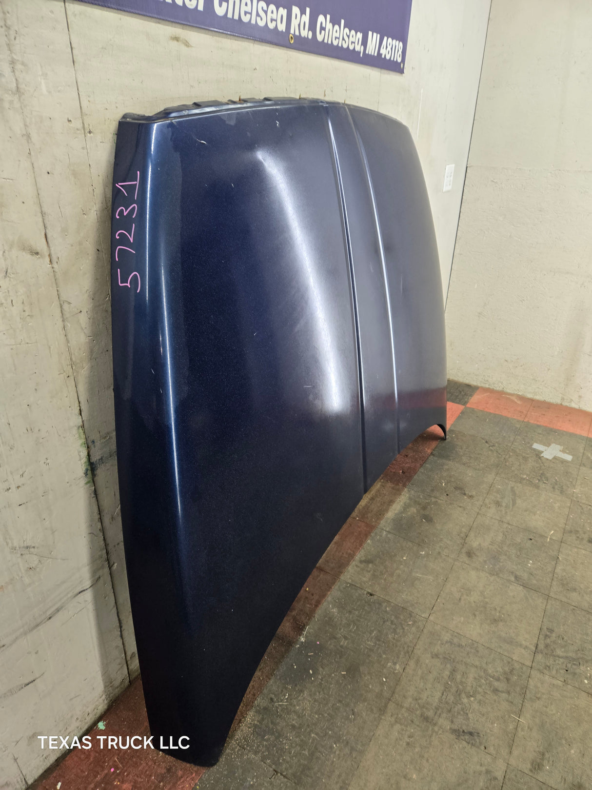 1994-2002 Dodge Ram 2nd Gen 1500 2500 3500 Hood - Patriot Blue Pearl Coat