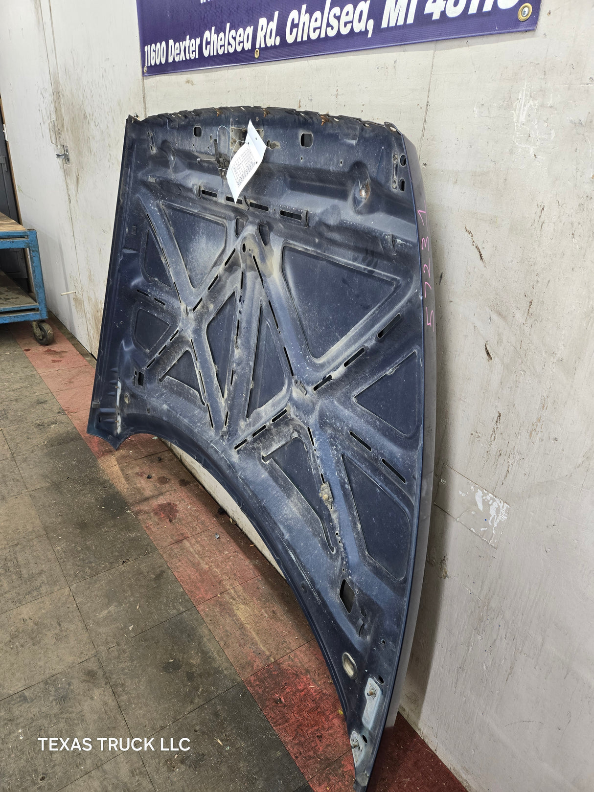 1994-2002 Dodge Ram 2nd Gen 1500 2500 3500 Hood - Patriot Blue Pearl Coat