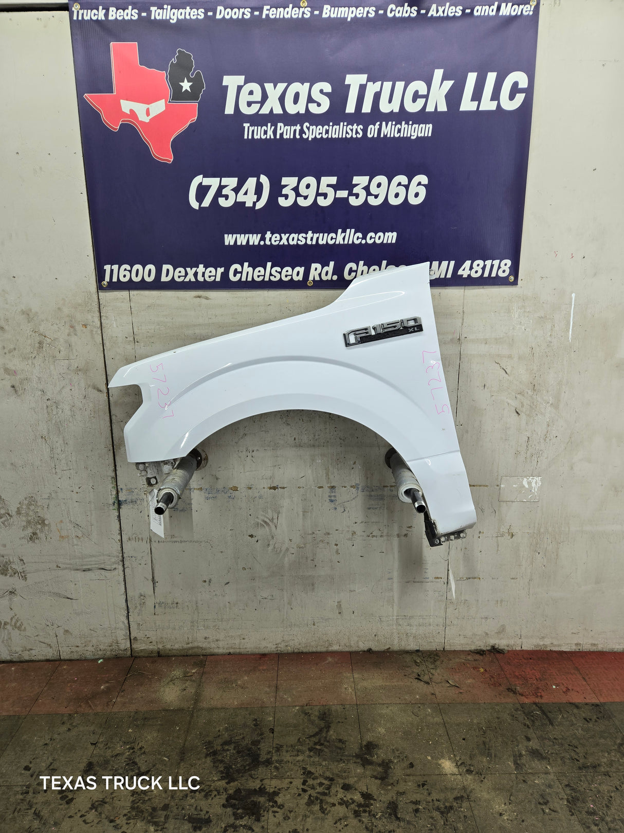 2015-2020 Ford F150 LH Driver Fender - Oxford White