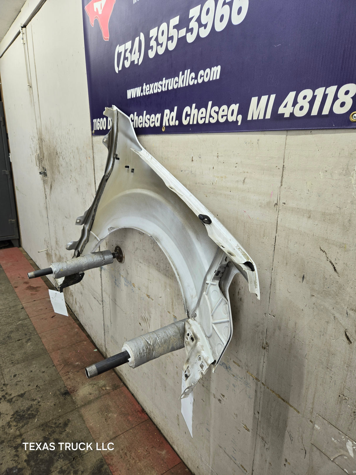 2015-2020 Ford F150 LH Driver Fender - Oxford White