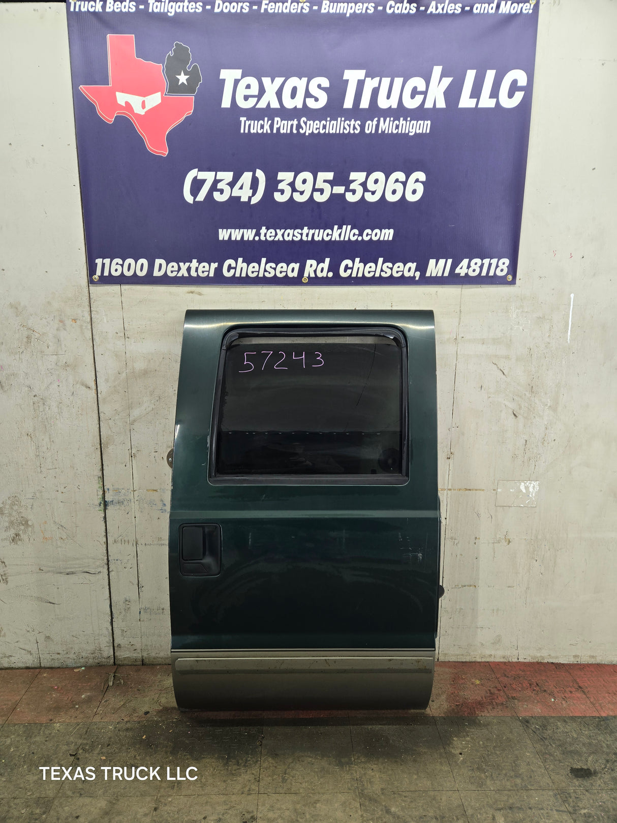 1999-2011 Ford Super Duty RH Passenger Side Rear Crew Cab Door F250 F350 F450 F550