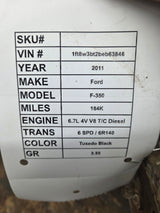 2011-2016 6.2L 6.7L Power Stroke Transfer Case slip yoke Electric Shift Ford F250 F350 F450 F550 Super Duty