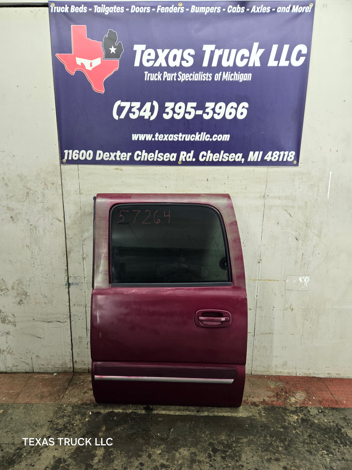 1999-2007 Chevrolet Silverado / GMC Sierra 1500 2500 3500 HD Driver side LH Crew Cab rear door