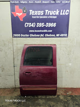 1999-2006 Chevrolet Silverado / GMC Sierra 1500 2500 3500 HD Passenger side Crew Cab rear door RH