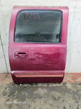 1999-2006 Chevrolet Silverado / GMC Sierra 1500 2500 3500 HD Passenger side Crew Cab rear door RH