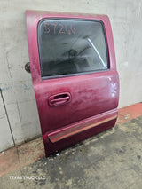 1999-2006 Chevrolet Silverado / GMC Sierra 1500 2500 3500 HD Passenger side Crew Cab rear door RH