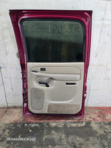 1999-2006 Chevrolet Silverado / GMC Sierra 1500 2500 3500 HD Passenger side Crew Cab rear door RH