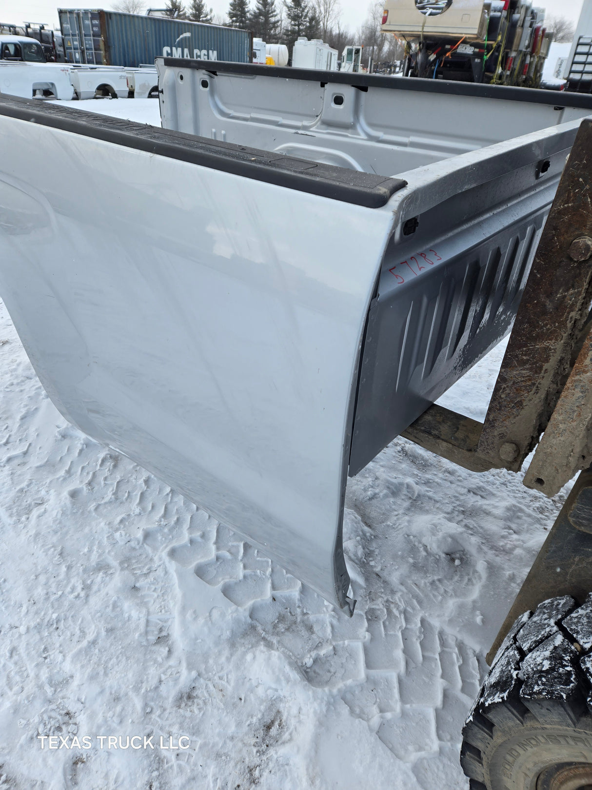 2014-2019 Chevrolet Silverado 1500 2500 3500 HD 8' Long Truck Bed - Silver