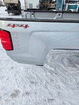 2014-2019 Chevrolet Silverado 1500 2500 3500 HD 8' Long Truck Bed - Silver
