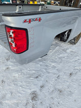 2014-2019 Chevrolet Silverado 1500 2500 3500 HD 8' Long Truck Bed - Silver