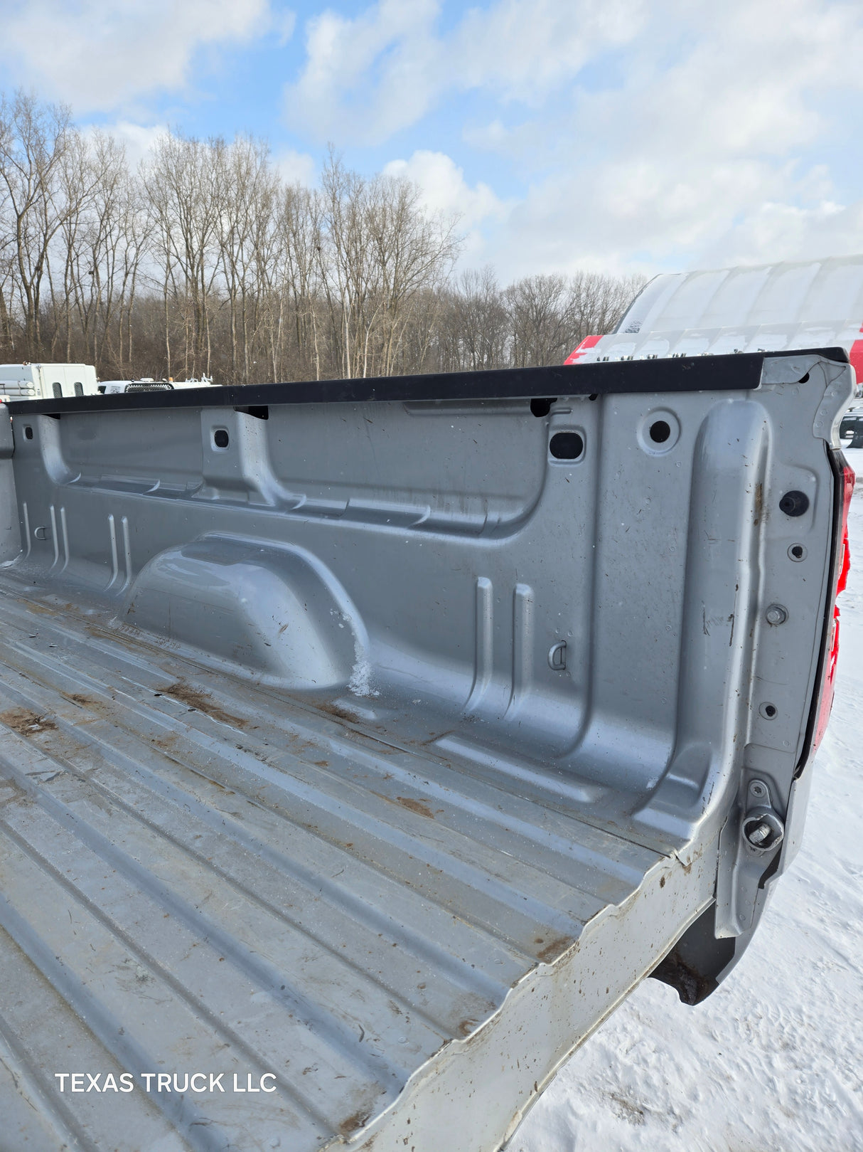 2014-2019 Chevrolet Silverado 1500 2500 3500 HD 8' Long Truck Bed - Silver