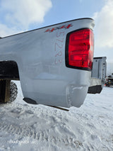 2014-2019 Chevrolet Silverado 1500 2500 3500 HD 8' Long Truck Bed - Silver
