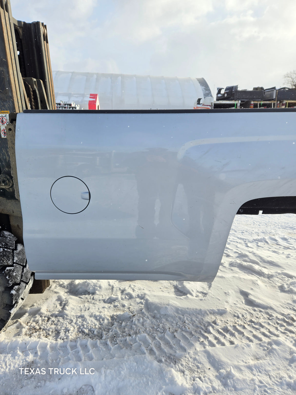 2014-2019 Chevrolet Silverado 1500 2500 3500 HD 8' Long Truck Bed - Silver